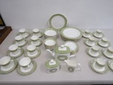 Royal Doulton 'Sonnet'  69 piece full 8 person dinner service comprising 8 dinner plates, 8 side