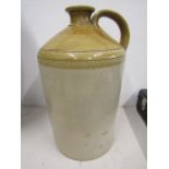 A large stoneware flagon 42cmH