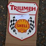 Triumph Shell plaque type N