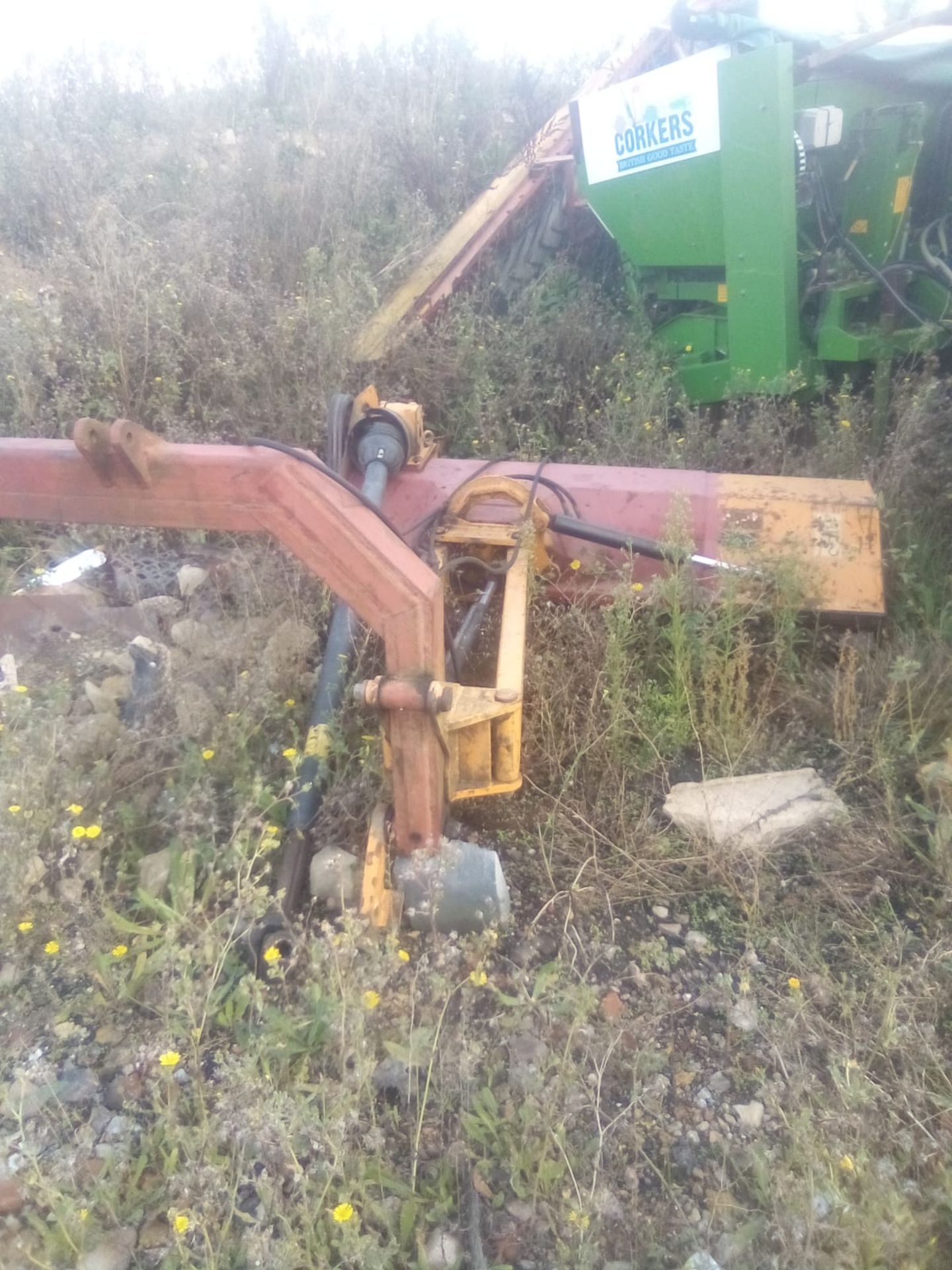 Reco rear mounted flail mower on hydraulic arm - Image 4 of 4