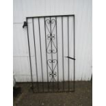 Wrought iron garden gate H163cm W94cm