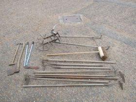 Vintage garden tools