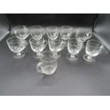 Vintage mulled wine glasses