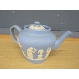 Hudson Hanley Jasperware teapot