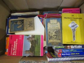 AA handbooks and various  ordnance survey maps