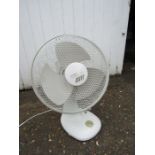 Electric table fan from a house clearance