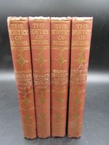 The Poetry of Burns 4 volumes