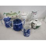 Various teapots