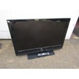 LOGIK 37" LCD TV with remote from a house clearance