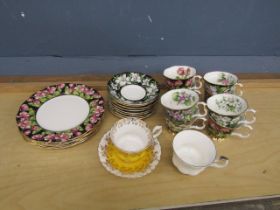 Royal Albert part tea sets to include Provincial Flowers