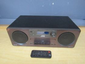 JVC DAB radio/CD player with remote from a house clearance