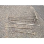 Hay forks and rakes etc