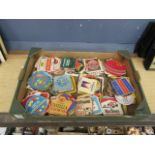 Collection of Beer mats, mostly cigarette and soft drink related to include Coca Cola and Babycham