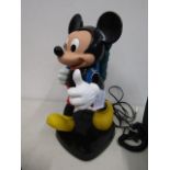 A Mickey Mouse telephone