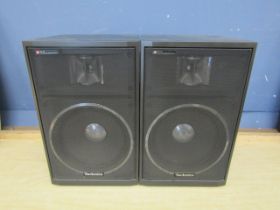 Pair of vintage Technics speakers from a house clearance