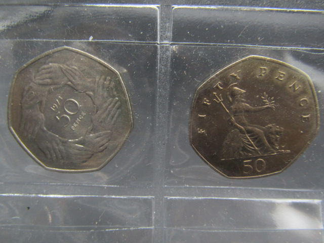 17 50p coins inc Suffragette, Isle of Mann TT, Beatrix Potter, D-Day etc - Image 3 of 10