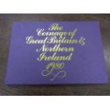 Great Britain & Northern Ireland proof coin set 1980
