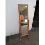 Pine Cheval mirror