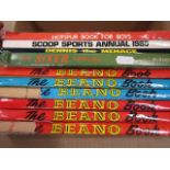Beano annuals late 80s early 90s and few others