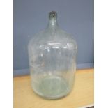 Large vintage glass Demi John H55cm approx