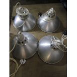 4 pig lights- industrial lights plus removed