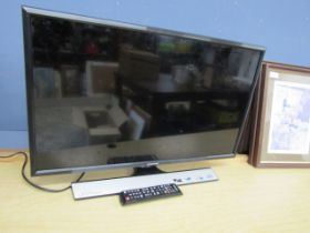 Samsung 27" LED TV/monitor with remote from a house clearance