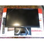 32" Sharp HDMI  tv with stand and remote