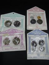 4 sets repro Roman coins