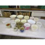 Ceramic plant pots