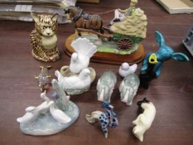 various china figures