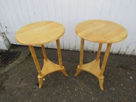 Pair of occasional tables