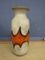 West German Schurich vase 42cmH