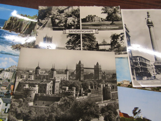 Vintage postcards inc Hunstanton and Sandringham - Image 4 of 4