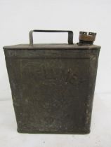 Original Shell mex oil can with cap