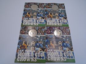 4 x World Cup 1982 Spain Crowns.