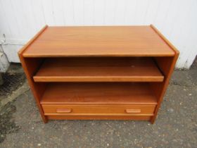 Mid century TV unit with drawer