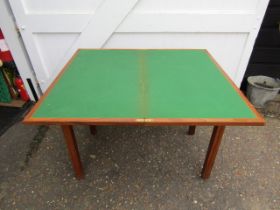 Military fold out card table