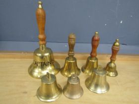 Quantity brass bells
