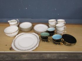 Norwegian coffee set for 6 and Gladstone tea set for 6