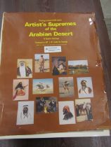 A book of Arabian prints 43x50cm