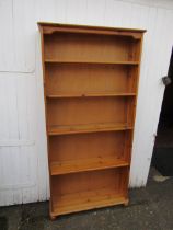 Pine bookcase