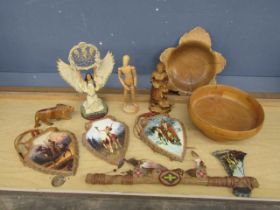 Treen and Native American items