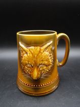 Sylvac fox tankard