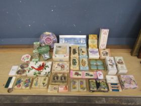 Collection of vintage novelty soaps