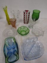 various glass ware