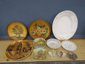 China to include chalkware plates etc