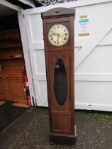 Longcase clock with weights and pendulum H191cm approx