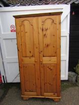 Pine wardrobe made by Ducal H193cm W100cm D60cm approx