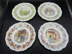 Royal Doulton Brambly Hedge seasons plates