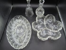 4 piece glass ware